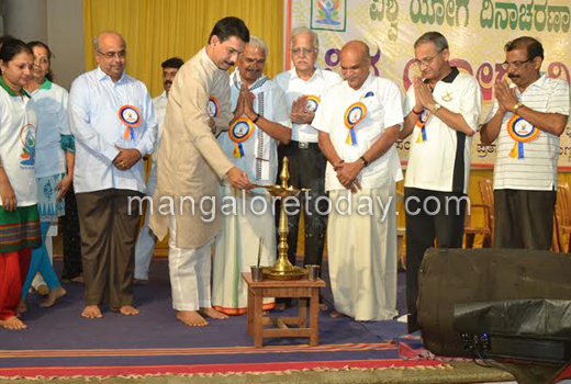International Yoga Day observed with enthusiasm across Mangaluru 1